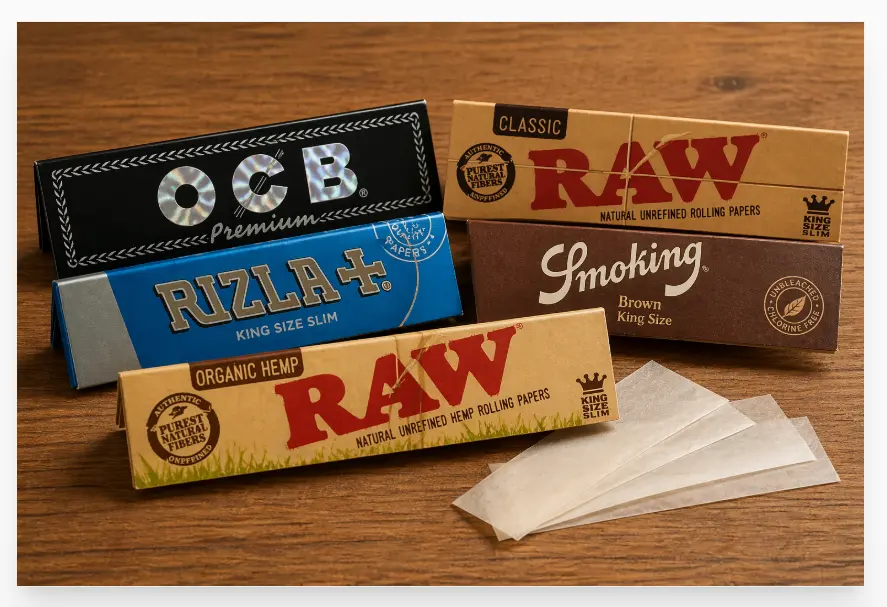 migliori cartine per sigarette OCB Rizla RAW Smoking