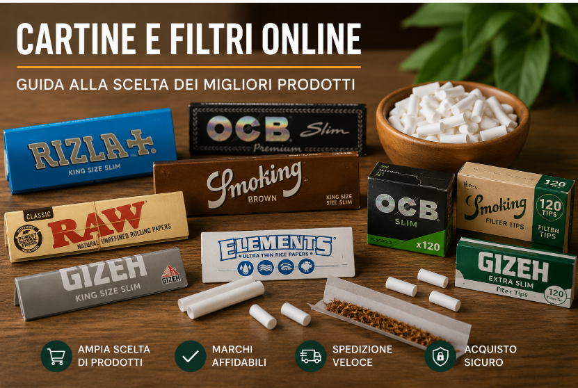 Cartine e filtri online guida alla scelta